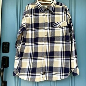Legendary Whitetails Plaid Flannel Button Down Shirt